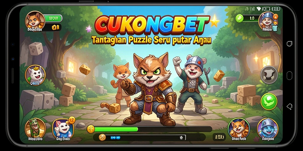 Tampilan menarik dari gameplay CUKONGBET dengan teka-teki yang menantang.