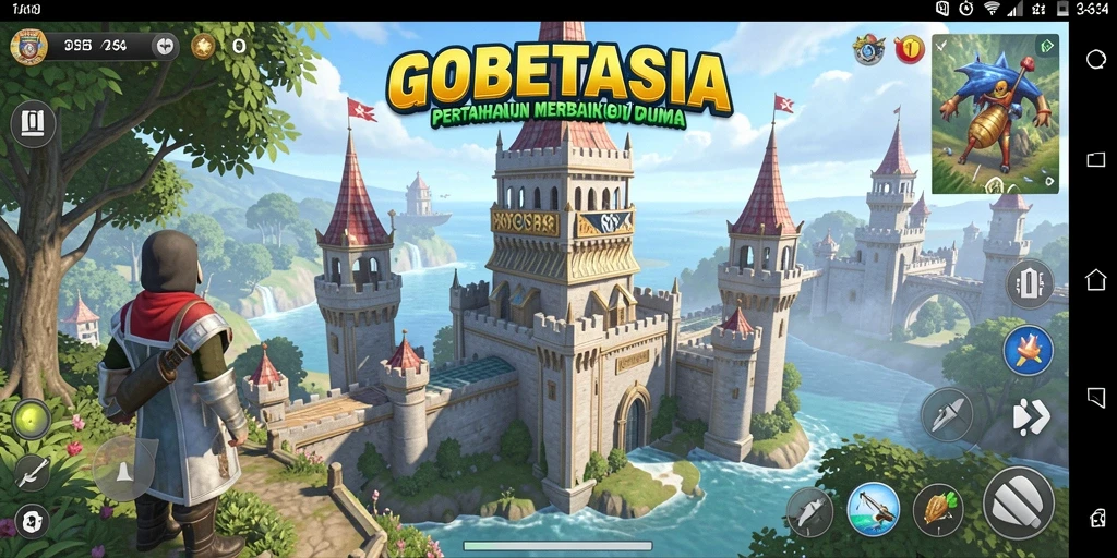 Gameplay menarik GOBETASIA di Tower Defense yang penuh tantangan.