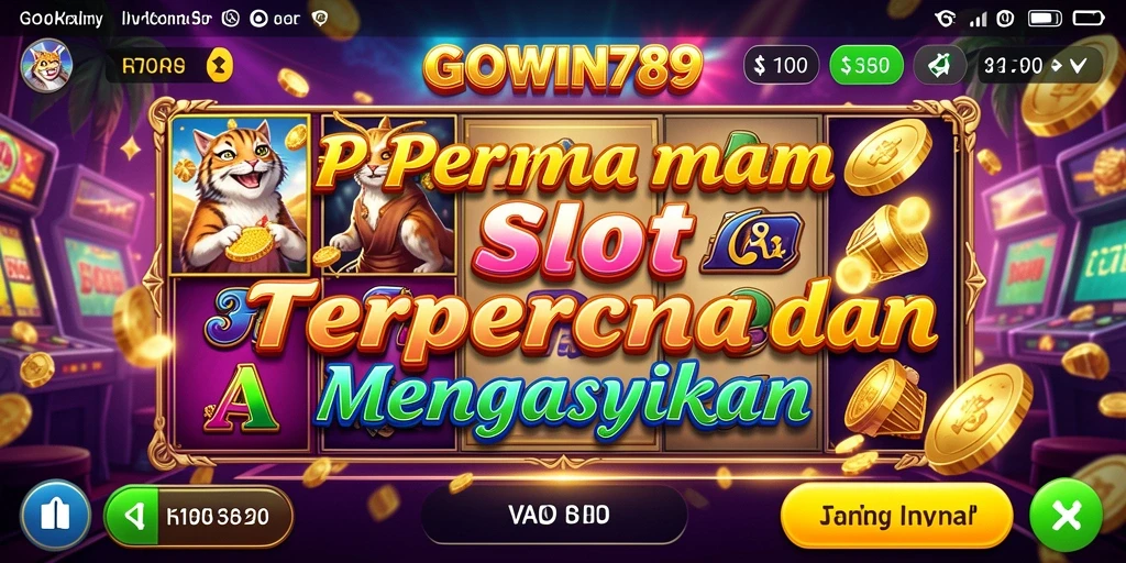 Screenshot gameplay GOWIN789 menampilkan mesin slot yang menarik.