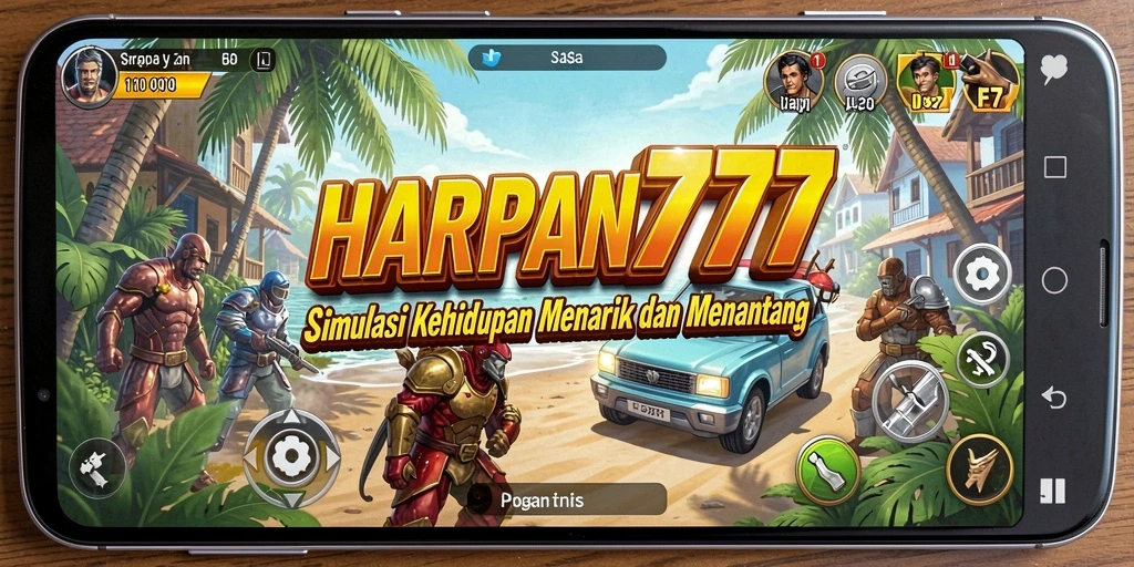 Tampilan gameplay menarik di HARAPAN777 dengan interaksi karakter yang mendalam.