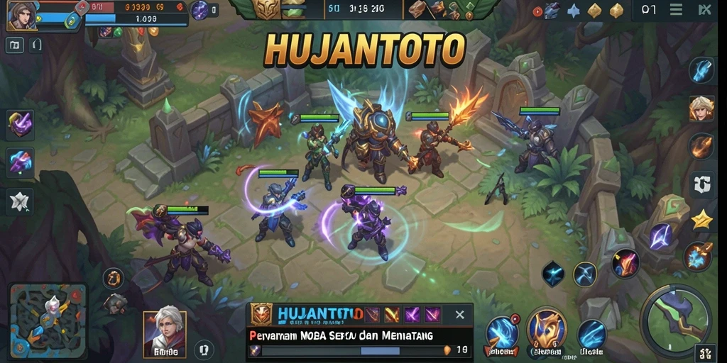 Tangkapan layar gameplay seru di HUJANTOTO.