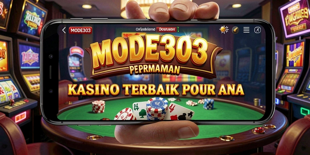 Tampilan gameplay kasino MODE303 yang menarik dan interaktif.