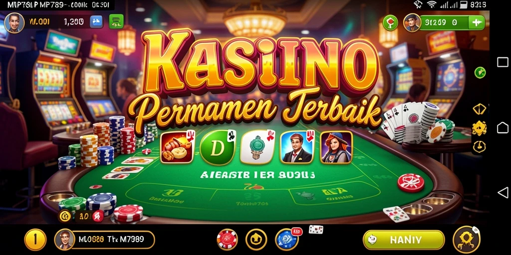 Screenshot utama MVP789 yang menampilkan keseruan permainan Kasino.