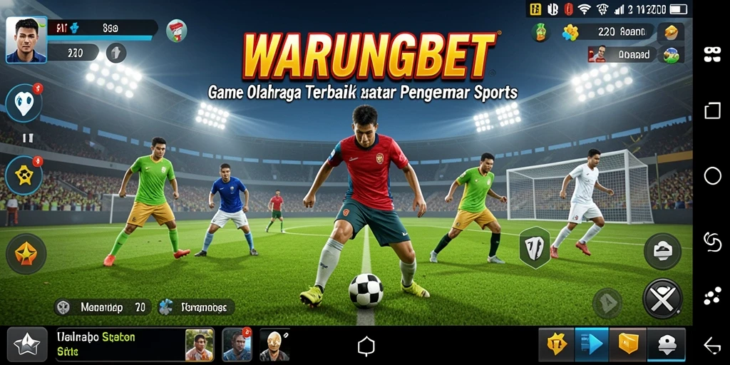 Tampilan gameplay menarik dari WARUNGBET dengan fitur olahraga lengkap.