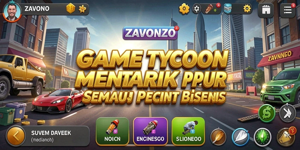 Tampilan gameplay ZAVONZO yang menarik dan interaktif.